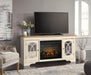 Realyn 74" TV Stand with Electric Fireplace - Premium TV Stand from Ashley Furniture - Just $1057.84! Shop now at Furniture Wholesale Plus  We are the best furniture store in Nashville, Hendersonville, Goodlettsville, Madison, Antioch, Mount Juliet, Lebanon, Gallatin, Springfield, Murfreesboro, Franklin, Brentwood