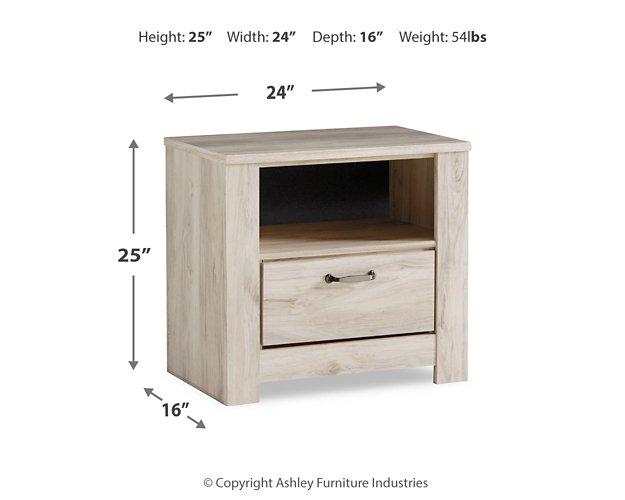 Bellaby Nightstand - Premium Nightstand from Ashley Furniture - Just $223.24! Shop now at Furniture Wholesale Plus  We are the best furniture store in Nashville, Hendersonville, Goodlettsville, Madison, Antioch, Mount Juliet, Lebanon, Gallatin, Springfield, Murfreesboro, Franklin, Brentwood