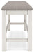 Robbinsdale 49" Counter Height Dining Bench - Premium Bench from Ashley Furniture - Just $164.91! Shop now at Furniture Wholesale Plus  We are the best furniture store in Nashville, Hendersonville, Goodlettsville, Madison, Antioch, Mount Juliet, Lebanon, Gallatin, Springfield, Murfreesboro, Franklin, Brentwood