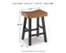 Glosco Counter Height Bar Stool - Premium Barstool from Ashley Furniture - Just $92.51! Shop now at Furniture Wholesale Plus  We are the best furniture store in Nashville, Hendersonville, Goodlettsville, Madison, Antioch, Mount Juliet, Lebanon, Gallatin, Springfield, Murfreesboro, Franklin, Brentwood