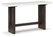 Burkhaus Sofa Table - Premium Sofa Table from Ashley Furniture - Just $261.50! Shop now at Furniture Wholesale Plus  We are the best furniture store in Nashville, Hendersonville, Goodlettsville, Madison, Antioch, Mount Juliet, Lebanon, Gallatin, Springfield, Murfreesboro, Franklin, Brentwood