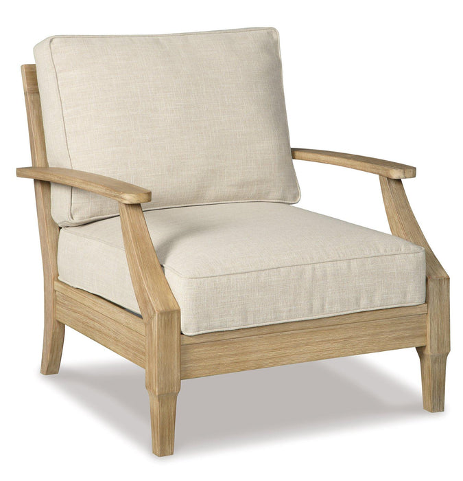 Clare View Lounge Chair with Cushion - Premium Outdoor Seating from Ashley Furniture - Just $466.54! Shop now at Furniture Wholesale Plus  We are the best furniture store in Nashville, Hendersonville, Goodlettsville, Madison, Antioch, Mount Juliet, Lebanon, Gallatin, Springfield, Murfreesboro, Franklin, Brentwood