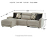 Colleyville Power Reclining Sectional with Chaise - Premium Sectional from Ashley Furniture - Just $1403.62! Shop now at Furniture Wholesale Plus  We are the best furniture store in Nashville, Hendersonville, Goodlettsville, Madison, Antioch, Mount Juliet, Lebanon, Gallatin, Springfield, Murfreesboro, Franklin, Brentwood