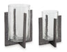 Garekton Candle Holder (Set of 2) - Premium Candle Holder from Ashley Furniture - Just $99.08! Shop now at Furniture Wholesale Plus  We are the best furniture store in Nashville, Hendersonville, Goodlettsville, Madison, Antioch, Mount Juliet, Lebanon, Gallatin, Springfield, Murfreesboro, Franklin, Brentwood