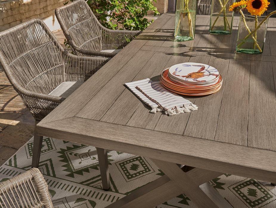 Beach Front Outdoor Dining Table - Premium Outdoor Dining Table from Ashley Furniture - Just $838.64! Shop now at Furniture Wholesale Plus  We are the best furniture store in Nashville, Hendersonville, Goodlettsville, Madison, Antioch, Mount Juliet, Lebanon, Gallatin, Springfield, Murfreesboro, Franklin, Brentwood