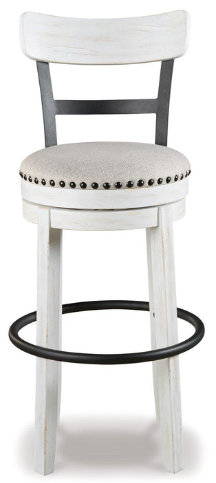 Valebeck Bar Height Bar Stool - Premium Barstool from Ashley Furniture - Just $176.98! Shop now at Furniture Wholesale Plus  We are the best furniture store in Nashville, Hendersonville, Goodlettsville, Madison, Antioch, Mount Juliet, Lebanon, Gallatin, Springfield, Murfreesboro, Franklin, Brentwood