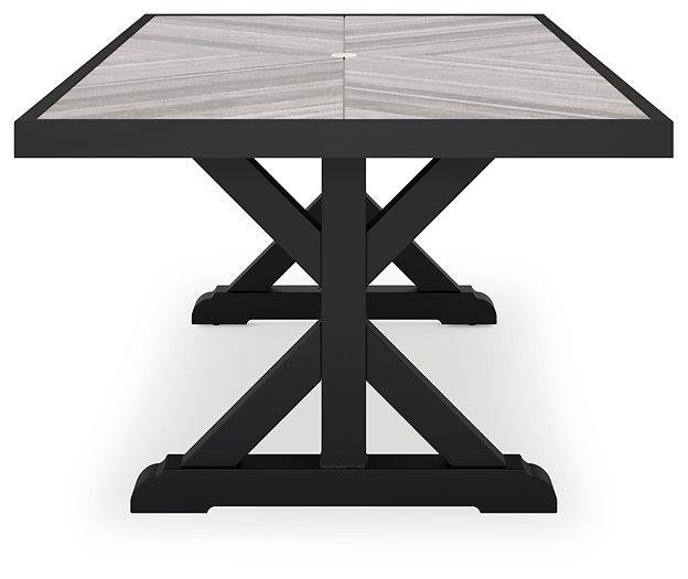 Beachcroft Outdoor Dining Table - Premium Outdoor Dining Table from Ashley Furniture - Just $1357.50! Shop now at Furniture Wholesale Plus  We are the best furniture store in Nashville, Hendersonville, Goodlettsville, Madison, Antioch, Mount Juliet, Lebanon, Gallatin, Springfield, Murfreesboro, Franklin, Brentwood