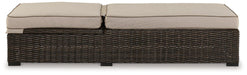 Coastline Bay Outdoor Chaise Lounge with Cushion - Premium Outdoor Seating from Ashley Furniture - Just $575.99! Shop now at Furniture Wholesale Plus  We are the best furniture store in Nashville, Hendersonville, Goodlettsville, Madison, Antioch, Mount Juliet, Lebanon, Gallatin, Springfield, Murfreesboro, Franklin, Brentwood