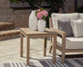 Hallow Creek Outdoor End Table - Premium Outdoor End Table from Ashley Furniture - Just $189.12! Shop now at Furniture Wholesale Plus  We are the best furniture store in Nashville, Hendersonville, Goodlettsville, Madison, Antioch, Mount Juliet, Lebanon, Gallatin, Springfield, Murfreesboro, Franklin, Brentwood