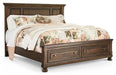 Flynnter Bed with 2 Storage Drawers - Premium Bed from Ashley Furniture - Just $993.50! Shop now at Furniture Wholesale Plus  We are the best furniture store in Nashville, Hendersonville, Goodlettsville, Madison, Antioch, Mount Juliet, Lebanon, Gallatin, Springfield, Murfreesboro, Franklin, Brentwood