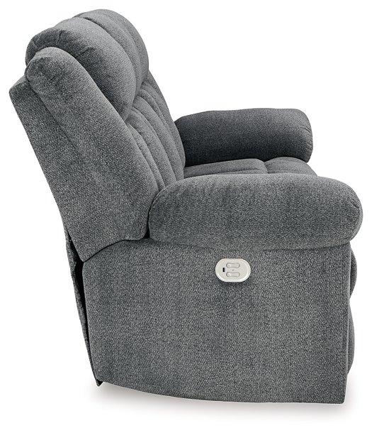 Tip-Off Power Reclining Sofa - Premium Sofa from Ashley Furniture - Just $1110.09! Shop now at Furniture Wholesale Plus  We are the best furniture store in Nashville, Hendersonville, Goodlettsville, Madison, Antioch, Mount Juliet, Lebanon, Gallatin, Springfield, Murfreesboro, Franklin, Brentwood