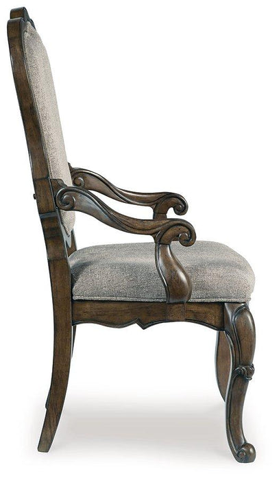 Maylee Dining Arm Chair - Premium Dining Chair from Ashley Furniture - Just $197.09! Shop now at Furniture Wholesale Plus  We are the best furniture store in Nashville, Hendersonville, Goodlettsville, Madison, Antioch, Mount Juliet, Lebanon, Gallatin, Springfield, Murfreesboro, Franklin, Brentwood