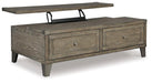 Chazney Coffee Table with Lift Top - Premium Cocktail Table Lift from Ashley Furniture - Just $515.72! Shop now at Furniture Wholesale Plus  We are the best furniture store in Nashville, Hendersonville, Goodlettsville, Madison, Antioch, Mount Juliet, Lebanon, Gallatin, Springfield, Murfreesboro, Franklin, Brentwood