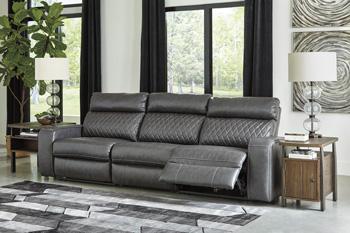 Samperstone Power Reclining Sectional - Premium Sectional from Ashley Furniture - Just $1137.86! Shop now at Furniture Wholesale Plus  We are the best furniture store in Nashville, Hendersonville, Goodlettsville, Madison, Antioch, Mount Juliet, Lebanon, Gallatin, Springfield, Murfreesboro, Franklin, Brentwood