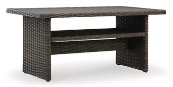 Brook Ranch Outdoor Multi-use Table - Premium Outdoor Dining Table from Ashley Furniture - Just $526.31! Shop now at Furniture Wholesale Plus  We are the best furniture store in Nashville, Hendersonville, Goodlettsville, Madison, Antioch, Mount Juliet, Lebanon, Gallatin, Springfield, Murfreesboro, Franklin, Brentwood