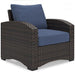 Windglow Outdoor Lounge Chair with Cushion - Premium Outdoor Seating from Ashley Furniture - Just $321.78! Shop now at Furniture Wholesale Plus  We are the best furniture store in Nashville, Hendersonville, Goodlettsville, Madison, Antioch, Mount Juliet, Lebanon, Gallatin, Springfield, Murfreesboro, Franklin, Brentwood