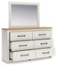 Linnocreek Dresser and Mirror - Premium Dresser & Mirror from Ashley Furniture - Just $388.15! Shop now at Furniture Wholesale Plus  We are the best furniture store in Nashville, Hendersonville, Goodlettsville, Madison, Antioch, Mount Juliet, Lebanon, Gallatin, Springfield, Murfreesboro, Franklin, Brentwood