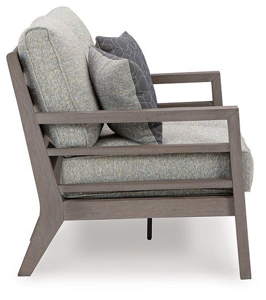 Hillside Barn Outdoor Loveseat with Cushion - Premium Outdoor Seating from Ashley Furniture - Just $1287.92! Shop now at Furniture Wholesale Plus  We are the best furniture store in Nashville, Hendersonville, Goodlettsville, Madison, Antioch, Mount Juliet, Lebanon, Gallatin, Springfield, Murfreesboro, Franklin, Brentwood