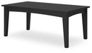 Hyland wave Outdoor Coffee Table - Premium Outdoor Cocktail Table from Ashley Furniture - Just $243.84! Shop now at Furniture Wholesale Plus  We are the best furniture store in Nashville, Hendersonville, Goodlettsville, Madison, Antioch, Mount Juliet, Lebanon, Gallatin, Springfield, Murfreesboro, Franklin, Brentwood