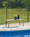 Hyland wave Outdoor Coffee Table - Premium Outdoor Cocktail Table from Ashley Furniture - Just $243.84! Shop now at Furniture Wholesale Plus  We are the best furniture store in Nashville, Hendersonville, Goodlettsville, Madison, Antioch, Mount Juliet, Lebanon, Gallatin, Springfield, Murfreesboro, Franklin, Brentwood