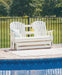 Hyland wave Outdoor Glider Loveseat - Premium Outdoor Seating from Ashley Furniture - Just $978.98! Shop now at Furniture Wholesale Plus  We are the best furniture store in Nashville, Hendersonville, Goodlettsville, Madison, Antioch, Mount Juliet, Lebanon, Gallatin, Springfield, Murfreesboro, Franklin, Brentwood