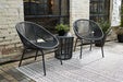 Mandarin Cape Outdoor Table and Chairs (Set of 3) - Premium Outdoor Seating Set from Ashley Furniture - Just $249.38! Shop now at Furniture Wholesale Plus  We are the best furniture store in Nashville, Hendersonville, Goodlettsville, Madison, Antioch, Mount Juliet, Lebanon, Gallatin, Springfield, Murfreesboro, Franklin, Brentwood