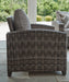 Oasis Court Outdoor Sofa/Chairs/Table Set (Set of 4) - Premium Outdoor Seating Set from Ashley Furniture - Just $1517.08! Shop now at Furniture Wholesale Plus  We are the best furniture store in Nashville, Hendersonville, Goodlettsville, Madison, Antioch, Mount Juliet, Lebanon, Gallatin, Springfield, Murfreesboro, Franklin, Brentwood