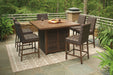 Paradise Trail Outdoor Bar Table Set - Premium Outdoor Seating Set from Ashley Furniture - Just $2872.91! Shop now at Furniture Wholesale Plus  We are the best furniture store in Nashville, Hendersonville, Goodlettsville, Madison, Antioch, Mount Juliet, Lebanon, Gallatin, Springfield, Murfreesboro, Franklin, Brentwood