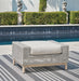 Seton Creek Outdoor Ottoman with Cushion - Premium Outdoor Ottoman from Ashley Furniture - Just $339.43! Shop now at Furniture Wholesale Plus  We are the best furniture store in Nashville, Hendersonville, Goodlettsville, Madison, Antioch, Mount Juliet, Lebanon, Gallatin, Springfield, Murfreesboro, Franklin, Brentwood