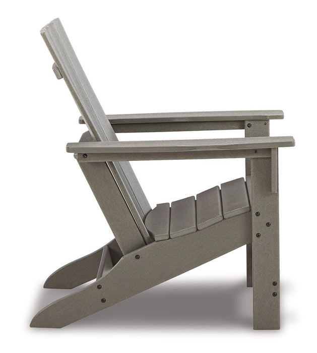 Visola Outdoor Adirondack Chair Set with End Table - Premium Outdoor Seating Set from Ashley Furniture - Just $641.50! Shop now at Furniture Wholesale Plus  We are the best furniture store in Nashville, Hendersonville, Goodlettsville, Madison, Antioch, Mount Juliet, Lebanon, Gallatin, Springfield, Murfreesboro, Franklin, Brentwood