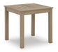 Hallow Creek Outdoor End Table - Premium Outdoor End Table from Ashley Furniture - Just $189.12! Shop now at Furniture Wholesale Plus  We are the best furniture store in Nashville, Hendersonville, Goodlettsville, Madison, Antioch, Mount Juliet, Lebanon, Gallatin, Springfield, Murfreesboro, Franklin, Brentwood