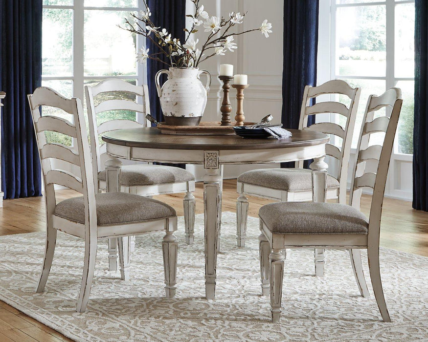 Realyn Dining Room Set - Premium Dining Room Set from Ashley Furniture - Just $1077.99! Shop now at Furniture Wholesale Plus  We are the best furniture store in Nashville, Hendersonville, Goodlettsville, Madison, Antioch, Mount Juliet, Lebanon, Gallatin, Springfield, Murfreesboro, Franklin, Brentwood