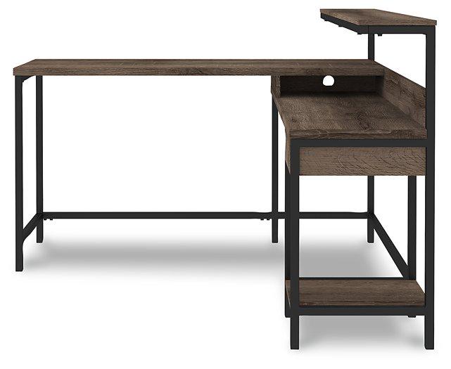 Arlenbry Home Office L-Desk with Storage - Premium Desk from Ashley Furniture - Just $393.16! Shop now at Furniture Wholesale Plus  We are the best furniture store in Nashville, Hendersonville, Goodlettsville, Madison, Antioch, Mount Juliet, Lebanon, Gallatin, Springfield, Murfreesboro, Franklin, Brentwood