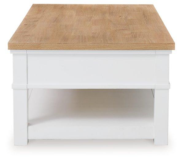 Ashbryn Coffee Table - Premium Cocktail Table from Ashley Furniture - Just $298.57! Shop now at Furniture Wholesale Plus  We are the best furniture store in Nashville, Hendersonville, Goodlettsville, Madison, Antioch, Mount Juliet, Lebanon, Gallatin, Springfield, Murfreesboro, Franklin, Brentwood