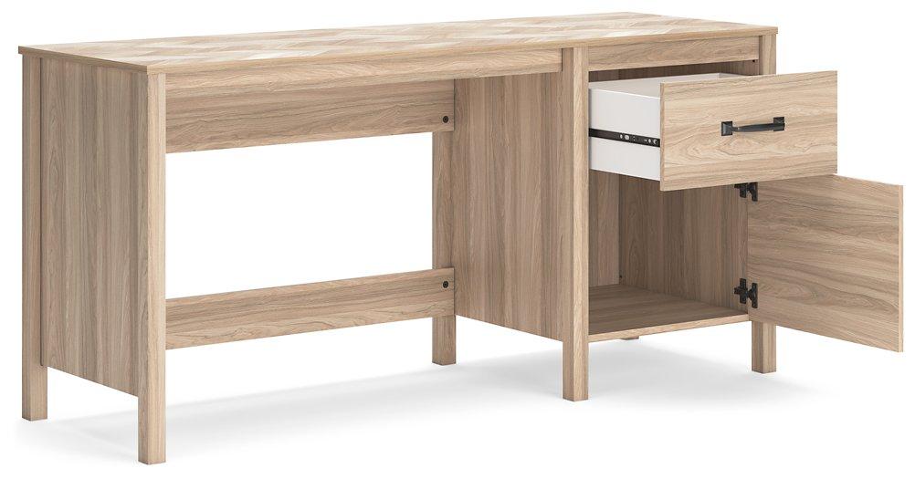 Battelle 60" Home Office Desk with Return - Premium Desk from Ashley Furniture - Just $260.22! Shop now at Furniture Wholesale Plus  We are the best furniture store in Nashville, Hendersonville, Goodlettsville, Madison, Antioch, Mount Juliet, Lebanon, Gallatin, Springfield, Murfreesboro, Franklin, Brentwood