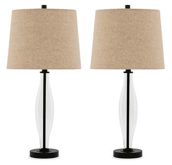 Travisburg Table Lamp (Set of 2) - Premium Table Lamp Pair from Ashley Furniture - Just $116.73! Shop now at Furniture Wholesale Plus  We are the best furniture store in Nashville, Hendersonville, Goodlettsville, Madison, Antioch, Mount Juliet, Lebanon, Gallatin, Springfield, Murfreesboro, Franklin, Brentwood