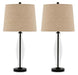 Travisburg Table Lamp (Set of 2) - Premium Table Lamp Pair from Ashley Furniture - Just $116.73! Shop now at Furniture Wholesale Plus  We are the best furniture store in Nashville, Hendersonville, Goodlettsville, Madison, Antioch, Mount Juliet, Lebanon, Gallatin, Springfield, Murfreesboro, Franklin, Brentwood