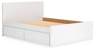 Onita Panel Bed with 1 Side Storage - Premium Bed from Ashley Furniture - Just $390.41! Shop now at Furniture Wholesale Plus  We are the best furniture store in Nashville, Hendersonville, Goodlettsville, Madison, Antioch, Mount Juliet, Lebanon, Gallatin, Springfield, Murfreesboro, Franklin, Brentwood