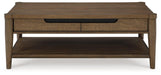 Roanhowe Coffee Table - Premium Cocktail Table from Ashley Furniture - Just $280.92! Shop now at Furniture Wholesale Plus  We are the best furniture store in Nashville, Hendersonville, Goodlettsville, Madison, Antioch, Mount Juliet, Lebanon, Gallatin, Springfield, Murfreesboro, Franklin, Brentwood