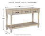 Shawnalore Sofa/Console Table - Premium Sofa Table from Ashley Furniture - Just $388.61! Shop now at Furniture Wholesale Plus  We are the best furniture store in Nashville, Hendersonville, Goodlettsville, Madison, Antioch, Mount Juliet, Lebanon, Gallatin, Springfield, Murfreesboro, Franklin, Brentwood