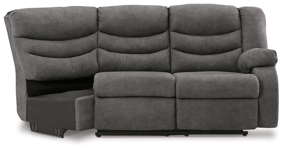 Partymate 2-Piece Reclining Sectional - Premium Sectional from Ashley Furniture - Just $1388.22! Shop now at Furniture Wholesale Plus  We are the best furniture store in Nashville, Hendersonville, Goodlettsville, Madison, Antioch, Mount Juliet, Lebanon, Gallatin, Springfield, Murfreesboro, Franklin, Brentwood