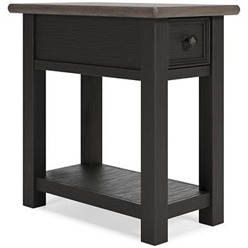 Tyler Creek Chairside End Table - Premium End Table from Ashley Furniture - Just $152.04! Shop now at Furniture Wholesale Plus  We are the best furniture store in Nashville, Hendersonville, Goodlettsville, Madison, Antioch, Mount Juliet, Lebanon, Gallatin, Springfield, Murfreesboro, Franklin, Brentwood