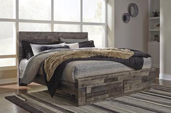 Derekson Bed with 2 Storage Drawers - Premium Bed from Ashley Furniture - Just $488.72! Shop now at Furniture Wholesale Plus  We are the best furniture store in Nashville, Hendersonville, Goodlettsville, Madison, Antioch, Mount Juliet, Lebanon, Gallatin, Springfield, Murfreesboro, Franklin, Brentwood