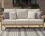 Hallow Creek Outdoor Sofa with Cushion - Premium Outdoor Seating from Ashley Furniture - Just $1637.95! Shop now at Furniture Wholesale Plus  We are the best furniture store in Nashville, Hendersonville, Goodlettsville, Madison, Antioch, Mount Juliet, Lebanon, Gallatin, Springfield, Murfreesboro, Franklin, Brentwood