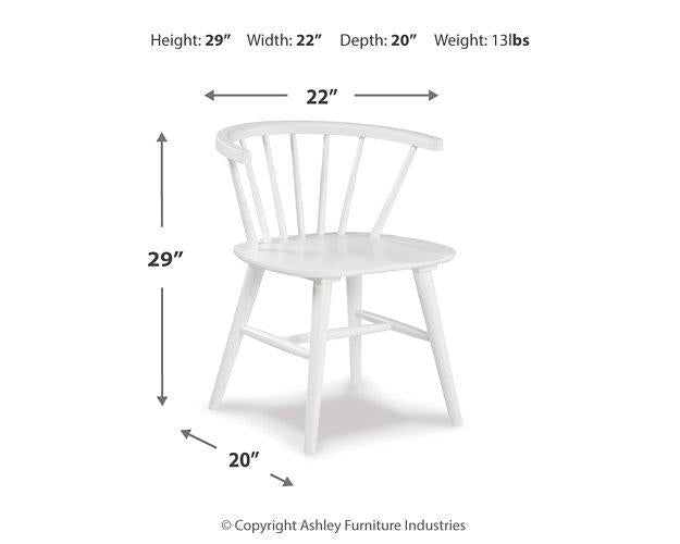 Grannen Dining Chair - Premium Dining Chair from Ashley Furniture - Just $60.33! Shop now at Furniture Wholesale Plus  We are the best furniture store in Nashville, Hendersonville, Goodlettsville, Madison, Antioch, Mount Juliet, Lebanon, Gallatin, Springfield, Murfreesboro, Franklin, Brentwood