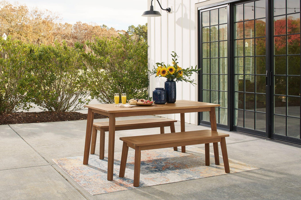 Janiyah Outdoor Dining Set - Premium Outdoor Dining Set from Ashley Furniture - Just $498.75! Shop now at Furniture Wholesale Plus  We are the best furniture store in Nashville, Hendersonville, Goodlettsville, Madison, Antioch, Mount Juliet, Lebanon, Gallatin, Springfield, Murfreesboro, Franklin, Brentwood