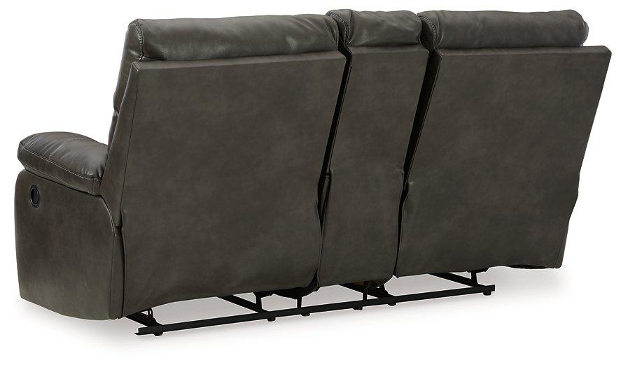 Willamen Reclining Loveseat with Console - Premium Loveseat from Ashley Furniture - Just $970.15! Shop now at Furniture Wholesale Plus  We are the best furniture store in Nashville, Hendersonville, Goodlettsville, Madison, Antioch, Mount Juliet, Lebanon, Gallatin, Springfield, Murfreesboro, Franklin, Brentwood