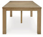 Galliden Dining Extension Table - Premium Dining Table from Ashley Furniture - Just $663.66! Shop now at Furniture Wholesale Plus  We are the best furniture store in Nashville, Hendersonville, Goodlettsville, Madison, Antioch, Mount Juliet, Lebanon, Gallatin, Springfield, Murfreesboro, Franklin, Brentwood