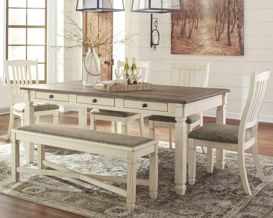 Bolanburg Dining Set - Premium Dining Room Set from Ashley Furniture - Just $997.54! Shop now at Furniture Wholesale Plus  We are the best furniture store in Nashville, Hendersonville, Goodlettsville, Madison, Antioch, Mount Juliet, Lebanon, Gallatin, Springfield, Murfreesboro, Franklin, Brentwood