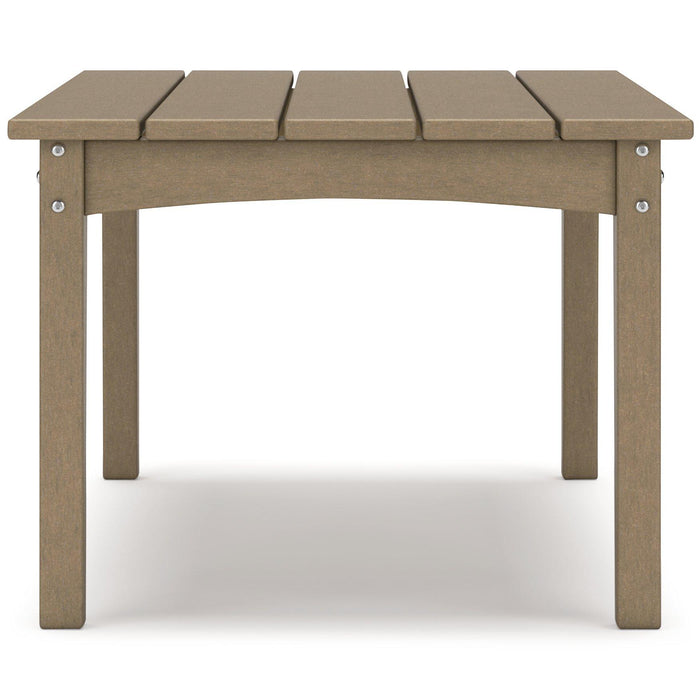 Hyland wave Outdoor Coffee Table - Premium Outdoor Cocktail Table from Ashley Furniture - Just $243.84! Shop now at Furniture Wholesale Plus  We are the best furniture store in Nashville, Hendersonville, Goodlettsville, Madison, Antioch, Mount Juliet, Lebanon, Gallatin, Springfield, Murfreesboro, Franklin, Brentwood